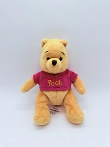 Disney Store 8” Winnie the Pooh Bear Plush Stuffed Animal - Picture 1 of 6