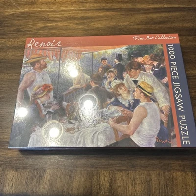 Fine Art 1000 piece Jigsaw puzzle Renoir’s The Luncheon”. New, unopened. - Image 1 of 2