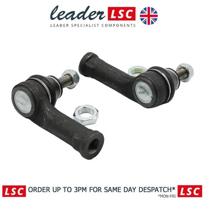 2x Front Tie Rod Track Ends VW Transporter T4 Mk4 701419812D 701419811E NEW - Image 1 of 4