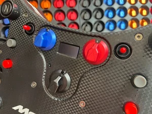 Anodized CNC Aluminium Encoder Knobs for Fanatec Mclaren GT3 Wheel - Picture 1 of 18