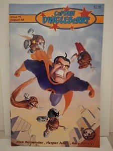 "CAPTAIN DINGLEBERRY" '98 UNDERHANDED COMICS ISSUE #1 1st Print - Picture 1 of 3