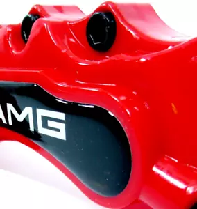 Brake Caliper Cover for Mercedes A B C E S ML GLK GLE GLA GLB S Class CL SLK CLK - Picture 1 of 5