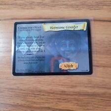 2001 HARRY POTTER TCG BASE SET HOLO FOIL RARE CARD #9/116 HERMIONE GRANGER LP