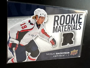 2007-08 Upper Deck #RM-BA Nicklas Backstrom Rookie Materials - Picture 1 of 2