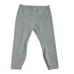 Nike Yoga Dri FIT Plus Size 2X Gray High Waisted Leggings - Picture 1 of 7