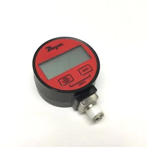 Dwyer DPGA-08 Digitales Luft/Gas-Druckmessgerät 0-100psi, 1/4" NPT, 4-stelliges LCD - Bild 1 von 5