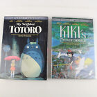 Kiki's Delivery Service & My Neighbor Totoro DVD Studio Ghibli Lot of 2