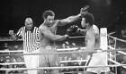George Foreman Fighting Muhammed Ali 1974 Old Boxing Photo