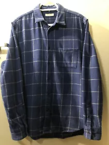 Levis Made & Crafted Flannel Shirt Size 2 Medium Windowpane Designer LVC - Bild 1 von 5