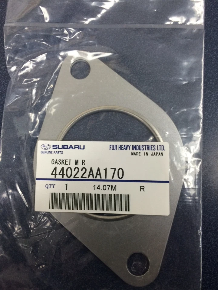 Genuine Subaru Exhaust Gasket Turbo Lower UP Pipe WRX STI XT GT OEM 44022AA170 - Image 1 of 1