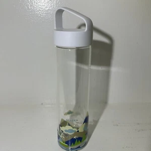 Starbucks Alaska Edition Glass Water Bottle YAH You Are Here Collections - Picture 1 of 11