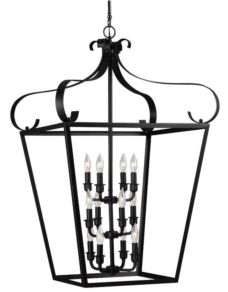 Sea Gull Lockheart 25" 12 Light Pendant, Blacksmith, 5119412-839 - Image 1 of 1