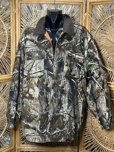 Walls Mens 2XL Reversible Realtree Camouflage Full Zip Canvas Jacket - Picture 1 of 7