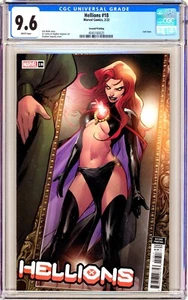 Marvel HELLIONS (2022) #18 Stephen SEGOVIA 1:25 VARIANT 2nd Print NM+ (9.6) CGC - Picture 1 of 3
