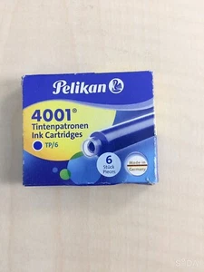 Pelican fountain pen ink cartridge BL TP / 6 - Picture 1 of 2