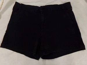 CP JEANS Black Jean Denim Casual Shorts Juniors Size 13 - Picture 1 of 2