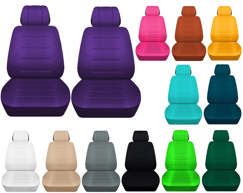 Комплект передних чехлов на автомобильные сиденья подходит для Dodge Charger 2006–2010 гг. хорошего цвета - Изображение 1 из 1