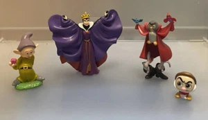 SNOW WHITE Lot Of 4 Plastic & PVC Figures - Picture 1 of 8