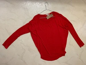 Vintage Mi Ami Red Womens Shirt Blouse Top Size M Made In USA NWT - Picture 1 of 5