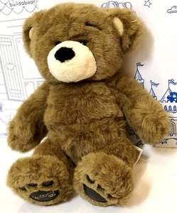 Build a Bear Bearemy Teddy braun Stofftier Plüsch Maskottchen Leder Lk Puppe Spielzeug - Bild 1 von 12