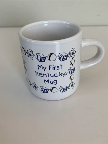 Kentucky Wildcats Mug for Baby Gift Novelty Mini Mug ‘My First Kentucky Mug’ Cover