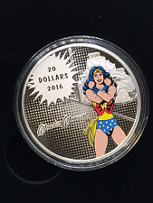 2016 $20 Fine Silver Coin DC COMICS Originals: The Amazing Amazon