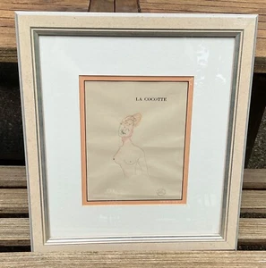 RARE Marc Chagall La Cocotte Nude 1927 Limited Edition Suite Provinciale Sherman - Picture 1 of 9