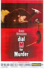 DIAL M FOR MURDER Movie Promo POSTER Ray Milland Grace Kelly Robert Cummings