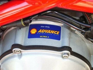 SHELL ADVANCE engine decal / sticker - Ducati Monster - 749 999 - Imagen 1 de 1