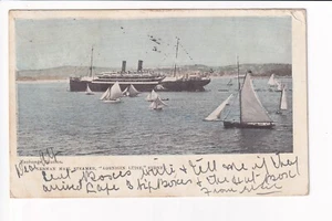 Ship German Mail Steamer Koenigin Luise Sydney c.1906 - Foto 1 di 2