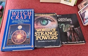 Tales Of Witchcraft /arthur C Clark/ Ruth Manning Saunders Job Lot 3 Books Pagan - Picture 1 of 15