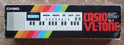 NUR BOX und STYROPOREINLAGEN für das Vintage Casio VL-1 VL Tone Mini Keyboard. - Bild 1 von 4