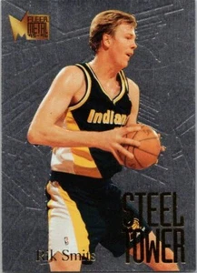 1995 Fleer Metal - Steel Tower #9 Rik Smits - Bild 1 von 2