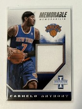 2013-14 Panini Innovation Memorable Memorabilia /299 Carmelo Anthony #39