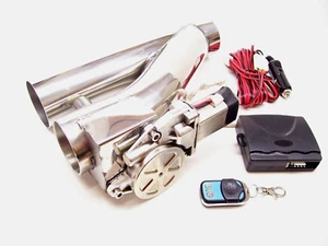 RSR Exhaust Flap 76mm Short 3-Inch Flap System Flap Exhaust 16V VR6 Turbo R - Picture 1 of 4