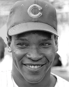 Chicago Cubs Willie Smith Classic Era B/W 8x10 c 1969 Orig Glossy Retro Oldie - Picture 1 of 3