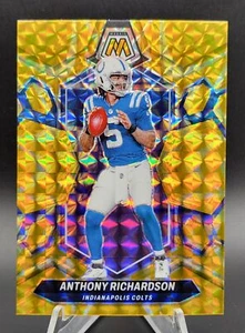 2024 Panini Mosaic Anthony Richardson Mosaic Reactive Yellow #92 Colts - Picture 1 of 2