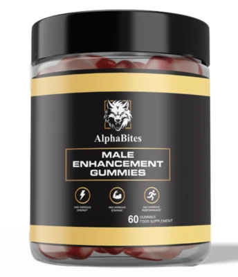 SUPPLEMENTS SANCTUARY Alpha Bites , 60 Gummies, Supports performance, Max Serving , Boost Stamina