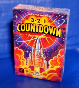 ⚛️🚀NIS 3-2-1 Countdown Card Game - Grandpa Beck retro space travel - Picture 1 of 6