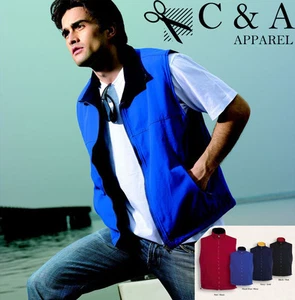 Unisex Adults Reversible Polar Fleece Lining Vest Sleeveless Jacket jumper - Picture 1 of 5