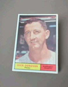1961 Topps Baseball Card #414 Dick Donovan WASHINGTON SENATORS ALLSTAR Vtg.  - Picture 1 of 2