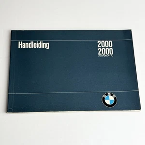 BMW 2000 / Instructieboekje Handleiding Instruction Manual 90p / 1970 / NL Dutch - Picture 1 of 3
