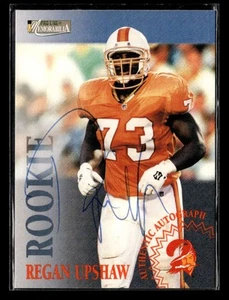 1996 Pro Line Memorabilia Regan Upshaw Rookie Autograph Auto Bucs FX206 - Picture 1 of 2