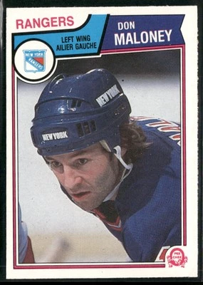 1983-84 O-Pee-Chee Don Maloney #250 New York Rangers - Image 1 of 2