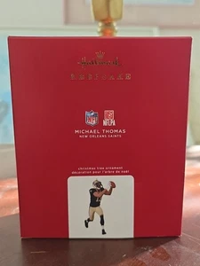 2020 Hallmark Keepsake Ornament Michael Thomas - New Orleans Saints Neu in OVP - Bild 1 von 3