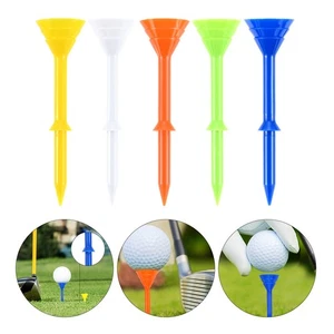 60Pcs Golf Tees Plastic 3 1/4 inch Upgrade Unbreakable Golf Accessories Gift - Picture 1 of 21