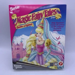 BARBIE Magic Fairy Tales Barbie as Rapunzel (Windows/Mac CD-ROM 1996) SEALED NOS - Picture 1 of 6
