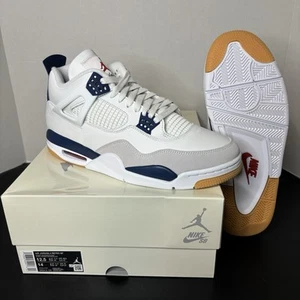 Size 12.5 Air Jordan 4 SB Navy Blue Nike Air Midnight - Picture 1 of 7