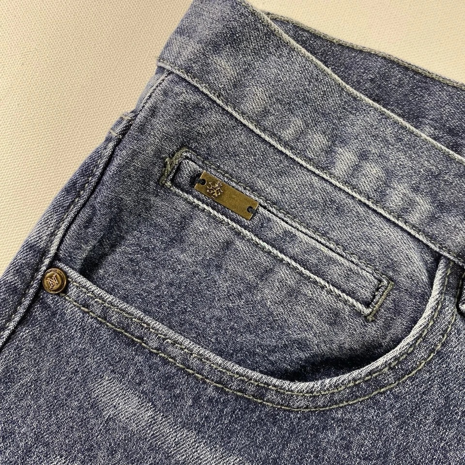 Nat Nast Jeans Mens 36/30 Maverick Fit Blue Denim Cotton Polyester Straight - Image 1 of 4