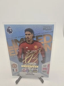 PANINI ADRENALYN XL PLUS 2024 RAPHAEL VARANE SIGNATURE LIMITED EDITION - Picture 1 of 1